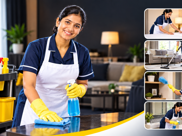24×7 Full-Time House Maid